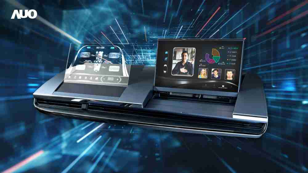 2121非凡Micro LED Display HMI解决方案打造透明Micro LED前座仪表，，，呈现信息并保留驾驶视野开阔；亦为副驾驶座乘客打造收放自如的Micro LED屏幕，，，在不影响显示质量的前提于显示区内建镜头，，让用户能与视讯对象直接眼神接触，，提供绝佳的双向沟通体验